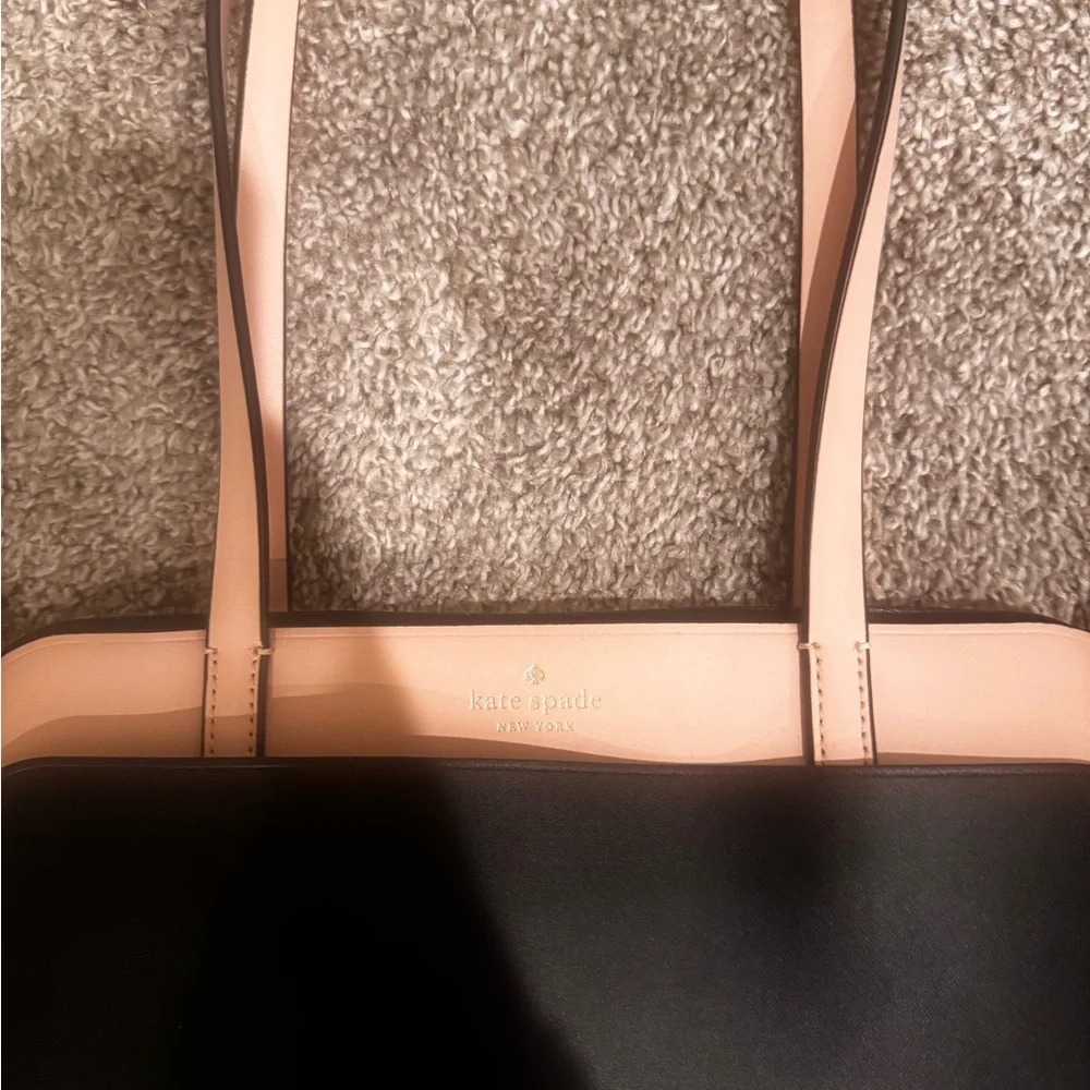 Kate Spade Black and Pink Tote Bag - Picture 6 of 7